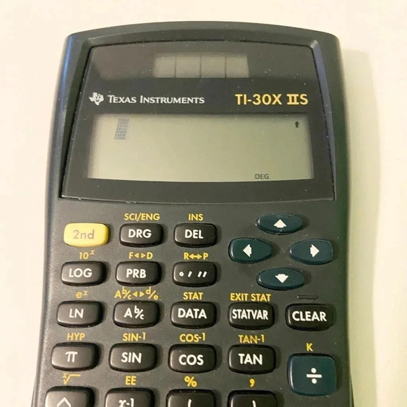 Texas Instrument TI 30X IIS  Scientific Calculator Solar - Picture 3 of 10